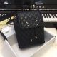 Chanel Black Caviar Leather Backpack 83430 - Original Quality