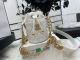 Chanel White Drawstring Bag with Gold Metal Hardware A68081 - Authentic & New