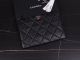 Chanel 19 Black Sheepskin Leather Carry-on Bag AP0952