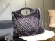 Chanel Denim 31 Shopping Bag in Grey - AS1407