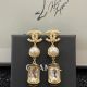Chanel Earrings CE8722 Classic Design with Featured JK1850Gh26 Pattern