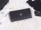 BOY CHANEL Flap Wallet Black Silver-Tone Metal